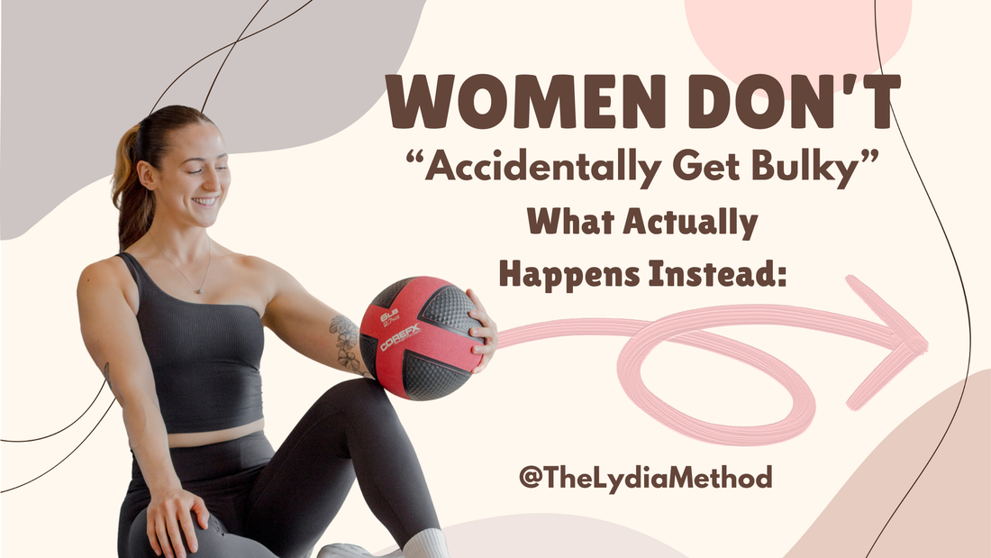 Woman lifting weights in gym demonstrating strength training for women without getting bulky