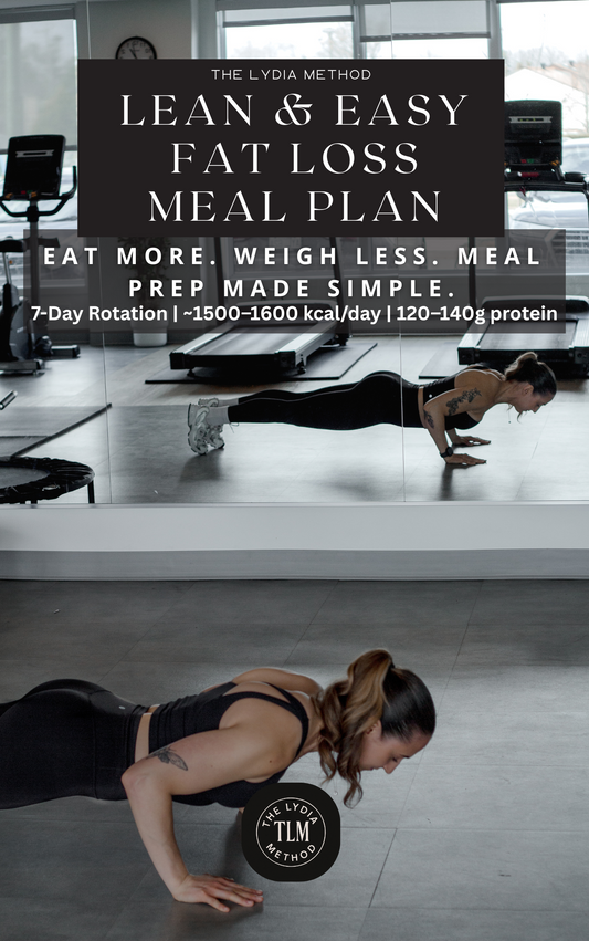 Lean & Easy Fat Loss Meal Plan